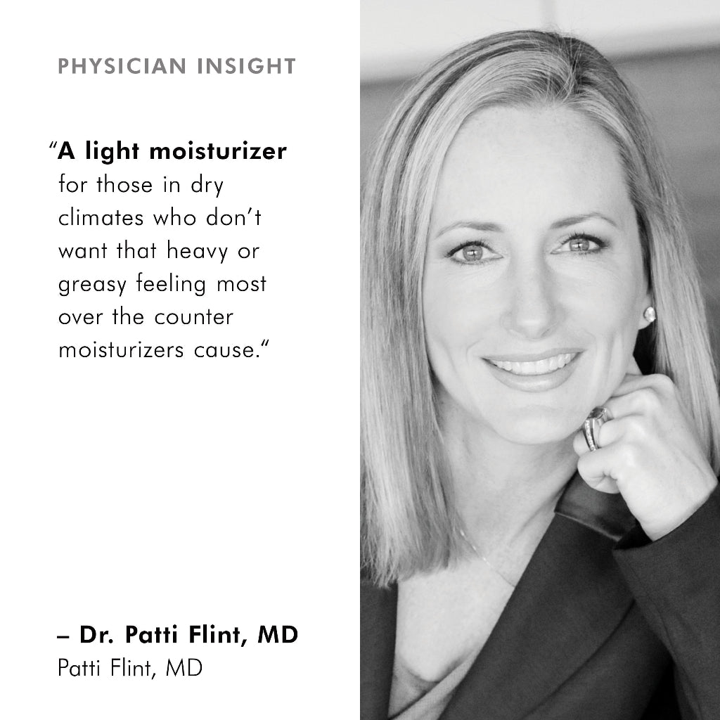 Physician insight from Dr. Patti Flint on SkinCeuticals Daily Moisture benefits for normal to oily skin