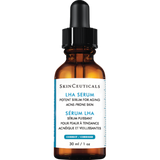 SkinCeuticals LHA Serum bottle on a clean white background – an oil-free exfoliating serum formulated for aging, oily, and acne-prone skin