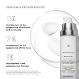 Clinically proven results of SkinCeuticals Metacell B3 showing improvements in fine lines, texture, and skin tone