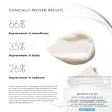 Clinically proven results of SkinCeuticals Triple Lipid Restore 2:4:2 showing improved firmness, smoothness, and radiance