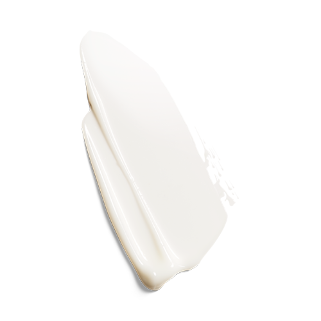 Close-up image of a cream swatch of ZO Brightalive® Skin Brightener, showcasing its smooth, lightweight texture designed to brighten skin, fade dark spots, and promote a more even, radiant complexion