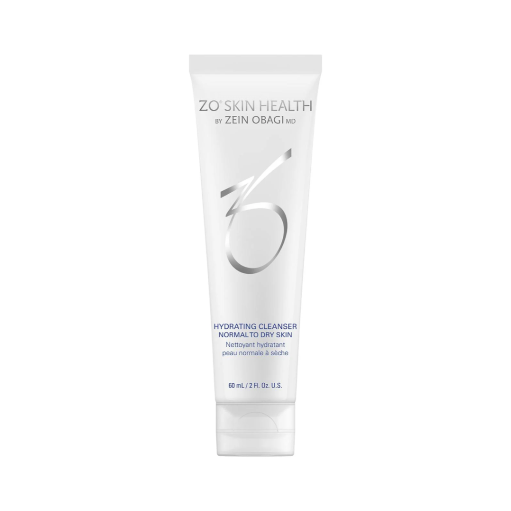 ZO Skin Health Hydrating Cleanser in a Travel Size 60ml tube