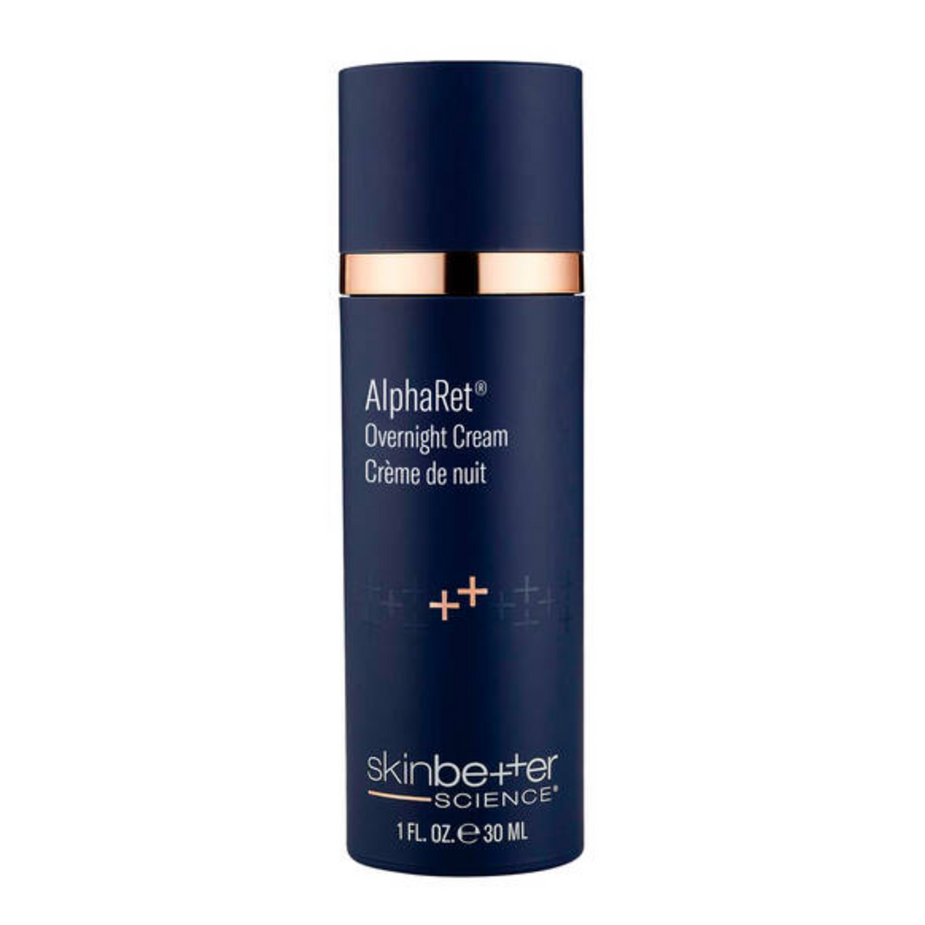 Skinbetter Science AlphaRet Night Cream – a powerful, medical-grade retinol and lactic acid formula designed to reduce fine lines, improve skin texture, and enhance radiance with minimal irritation