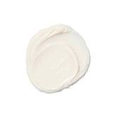 Close-up of SkinBetter Science Trio Luxe Moisture Treatment cream texture – rich, velvety white formula shown in a smooth, glossy swatch to highlight its ultra-hydrating, emollient consistency