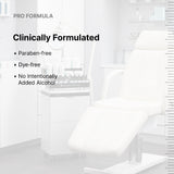 SkinCeuticals A.G.E. Interrupter Ultra Serum Certifications listed with medical equipment and 'Pro Formula' branding on a white background