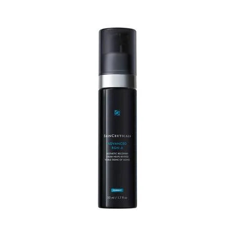 SkinCeuticals Advanced RGN-6 anti-aging cream bottle – designed to target six visible signs of aging, including redness, dark spots, and wrinkles