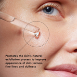 Swatch of SkinCeuticals Retexturing Activator on fair skin, showcasing its lightweight, serum-like texture designed to smooth and hydrate