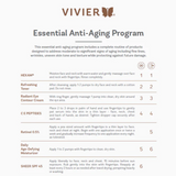 Vivier Essential Anti-Aging Program complete skincare routine