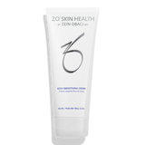 ZO Body Smoothing Creme tube on a clean white background, clearly displaying the product label and packaging.