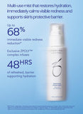 The ZO Soothing Hydro Mist provides a 48hr barrier supporting hydrotion immediately reducing visible skin redness