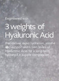The ZO Soothing Hydro Mist engineered with 3 weights of Hyaluronic Acid for rapid hydration