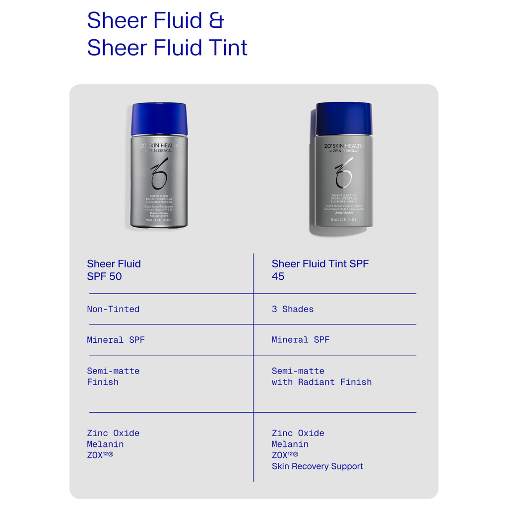 ZO Sheer Fluid Tint Broad Spectrum SPF 45