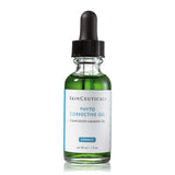 SkinCeuticals Phyto Corrective Gel – lightweight green calming serum in a clear bottle, designed to soothe sensitive skin, reduce visible redness, and boost hydration