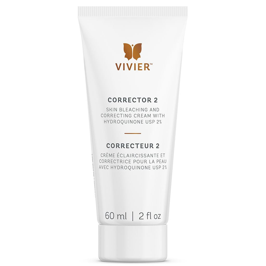 Skin Lightening and Correcting Cream (60 mL) with 2% Hydroquinone USP for even skin tone and texture