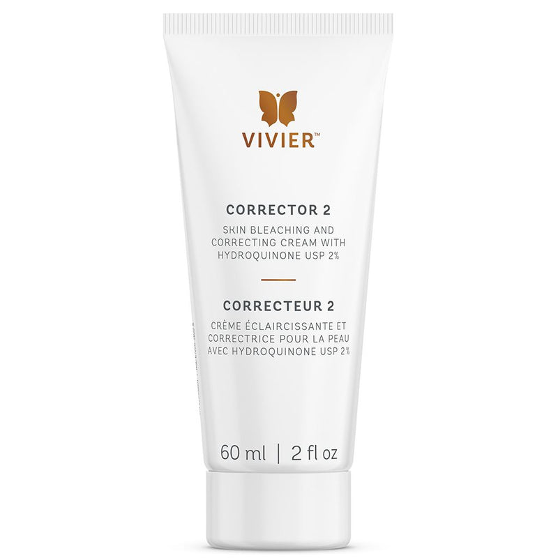 Skin Lightening and Correcting Cream (60 mL) with 2% Hydroquinone USP for even skin tone and texture