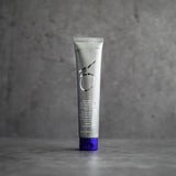  ZO® Daily Sheer Broad-Spectrum Sunscreen SPF 50 tube displayed against a dark background, highlighting its water- and sweat-resistant, non-greasy formula with a sheer matte finish for advanced sun protection