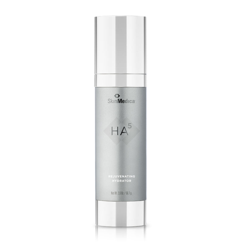 SkinMedica HA5 Rejuvenating Hydrator bottle, advanced hyaluronic acid serum for skin hydration and improved skin texture